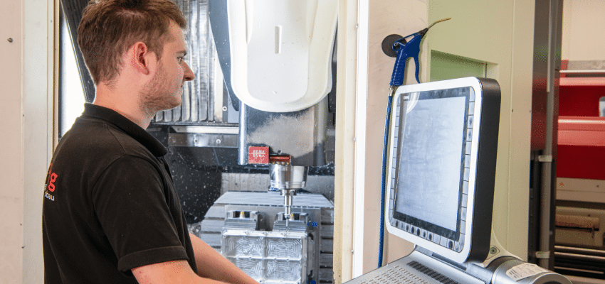 Frästeile für Raumfahrt